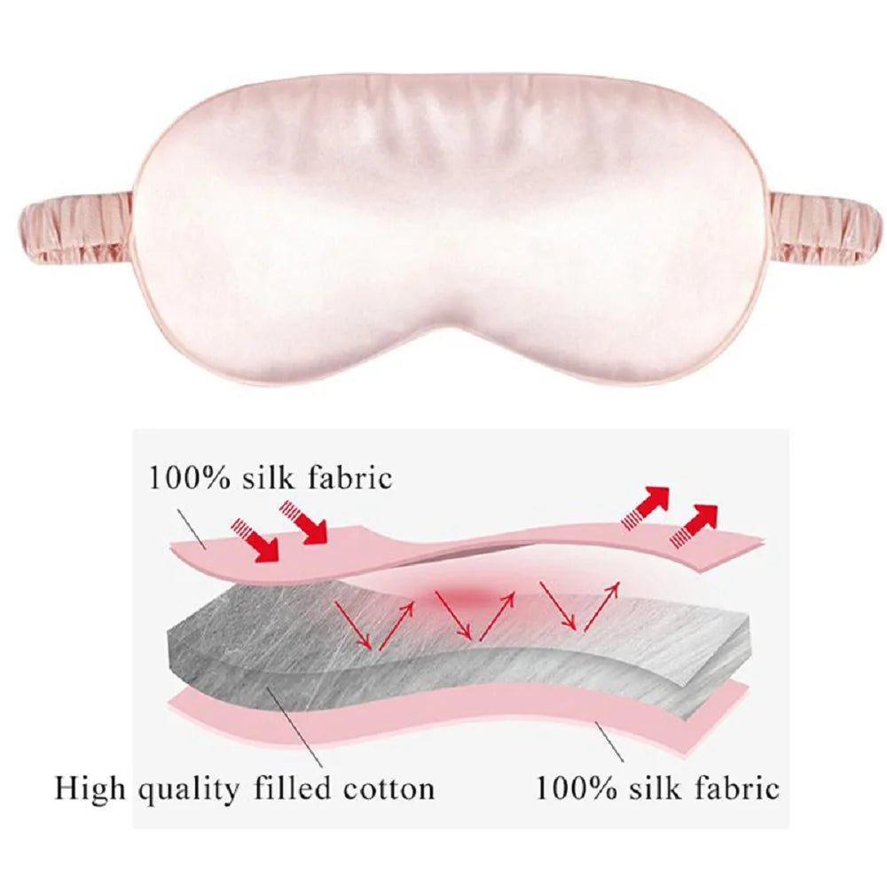 Silk sleeping masks