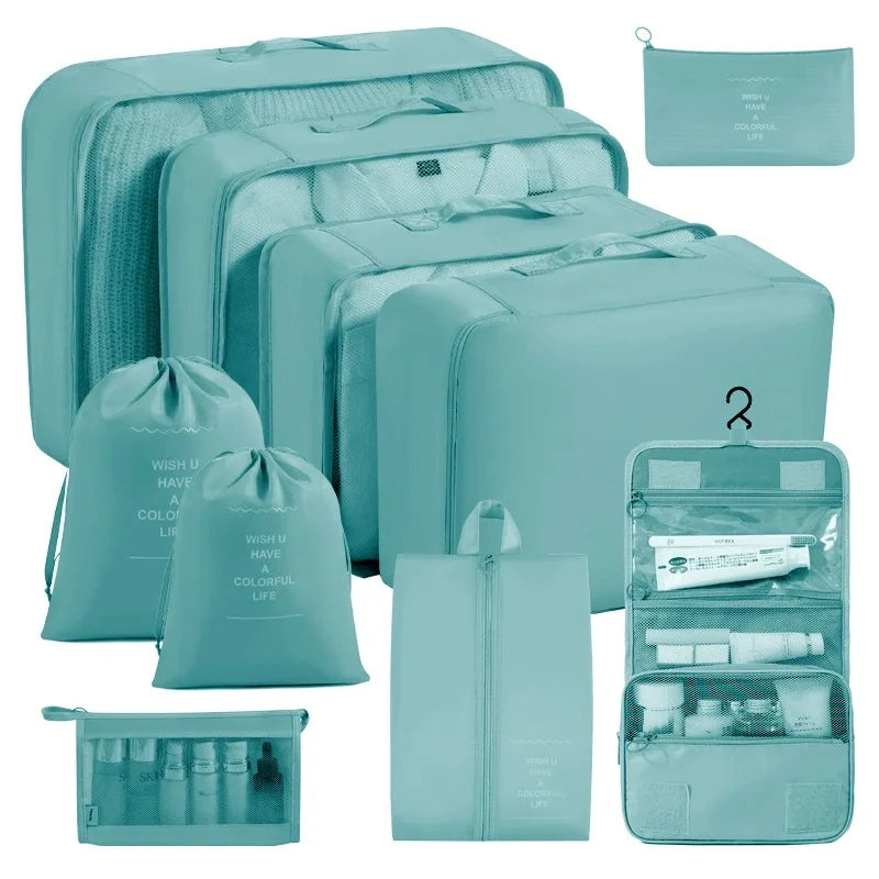 Travel set storage bags