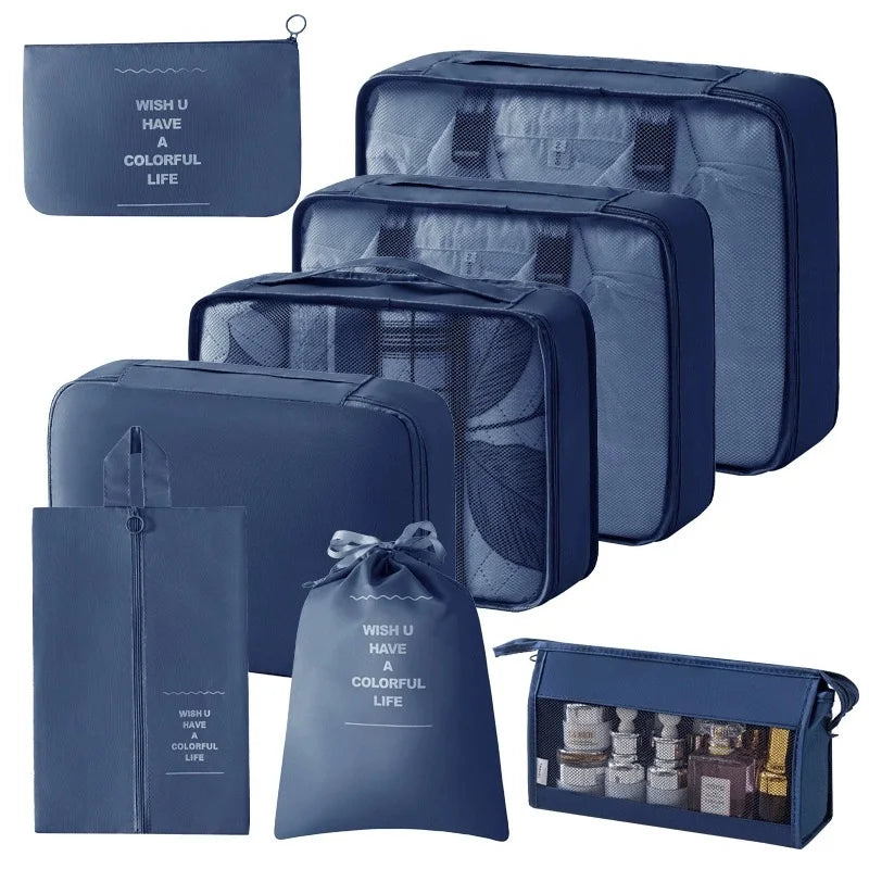 Travel set storage bags