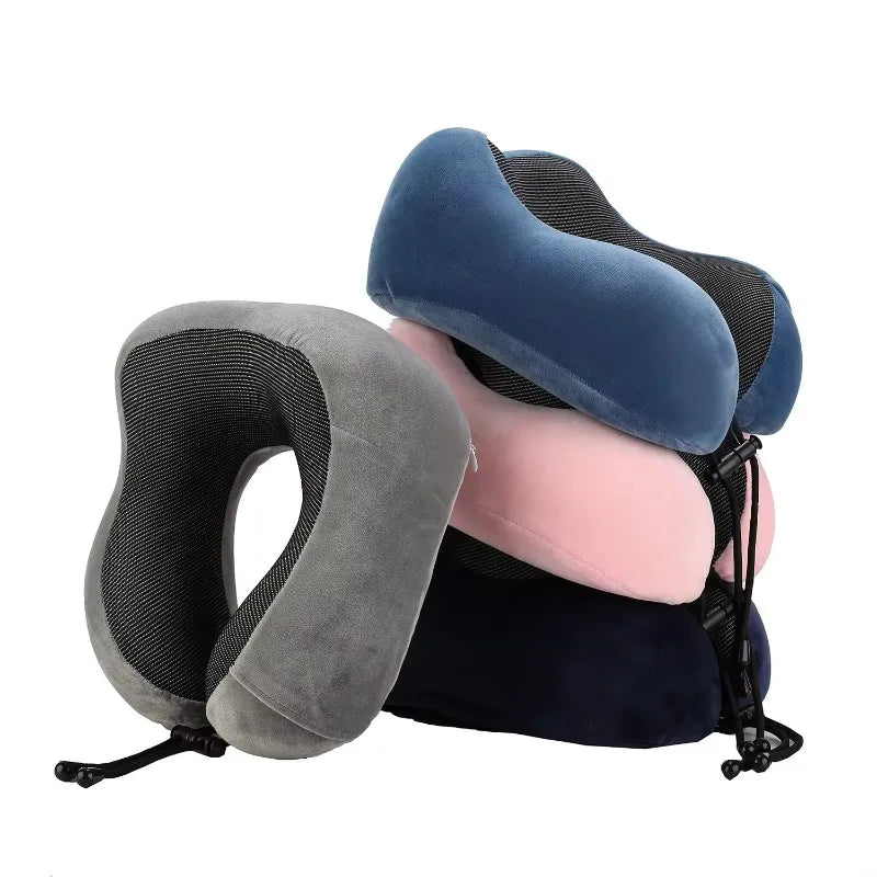 Memory foam U-shaped neck pillow