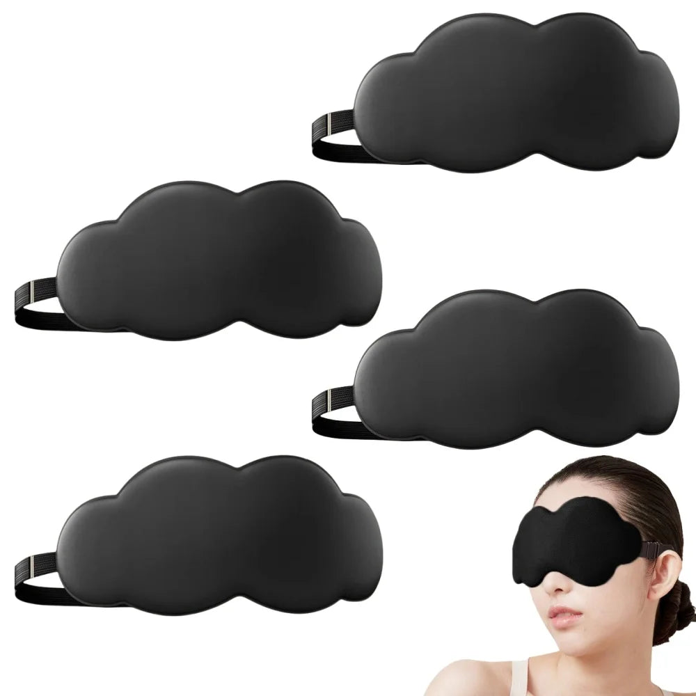 Contoured sleep mask 100% light blocking