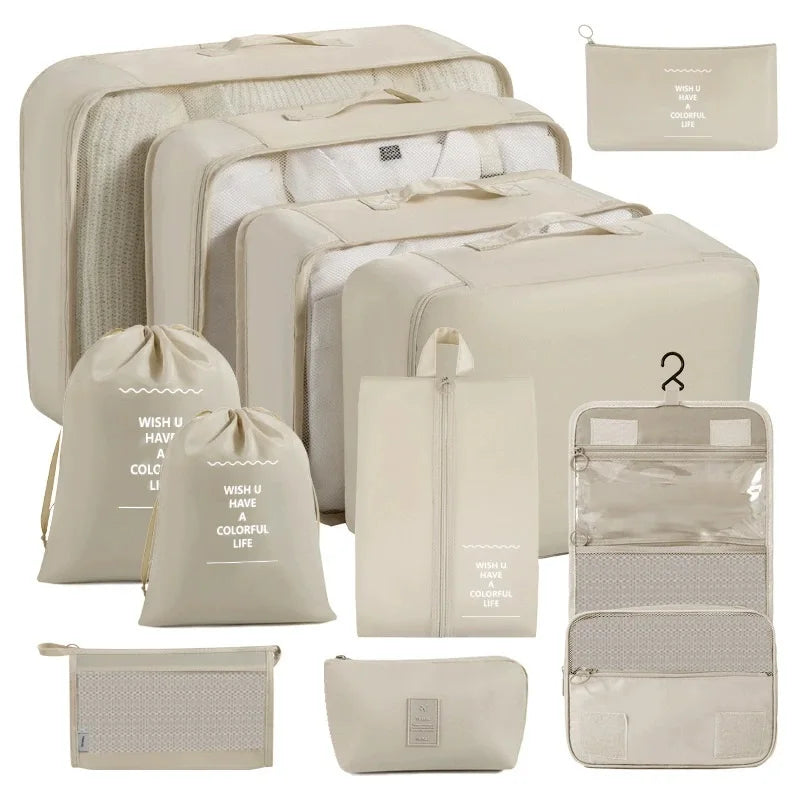 Travel set storage bags