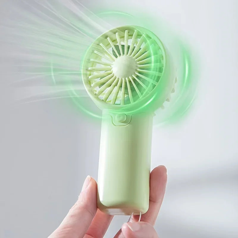 Portable mini cool-down fan