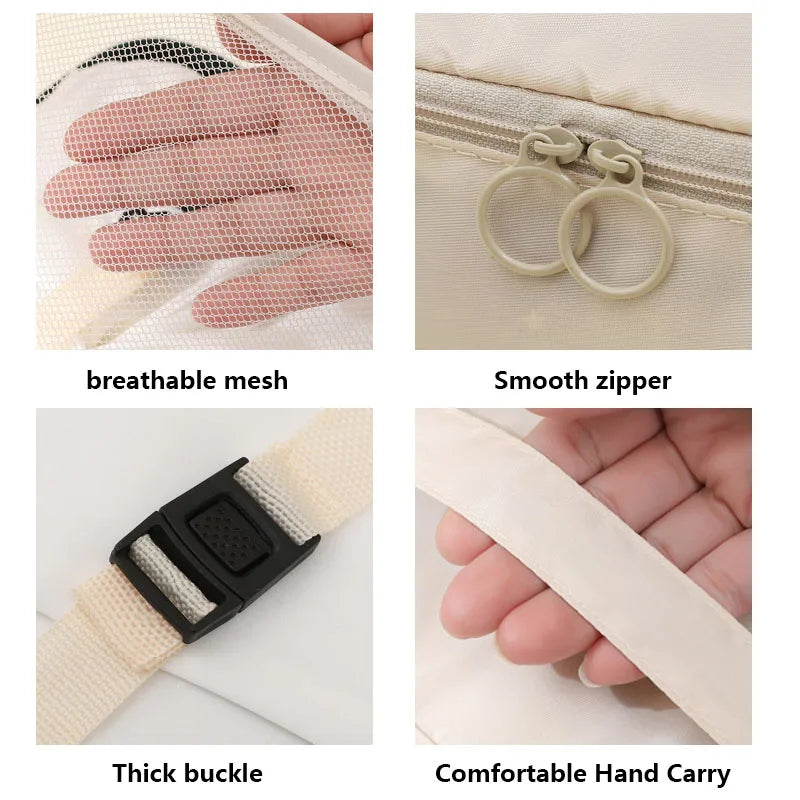 Travel set storage bags