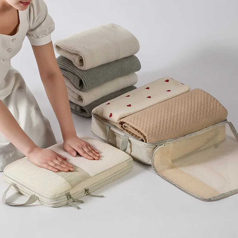 Compression organizer packing cubes - 6pc