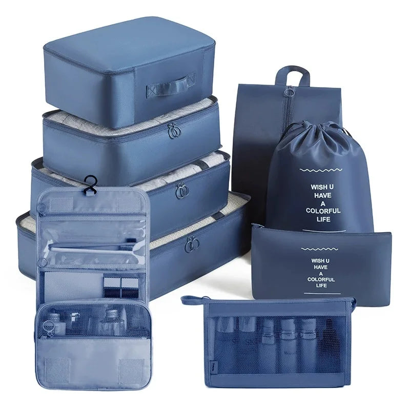 Travel set storage bags