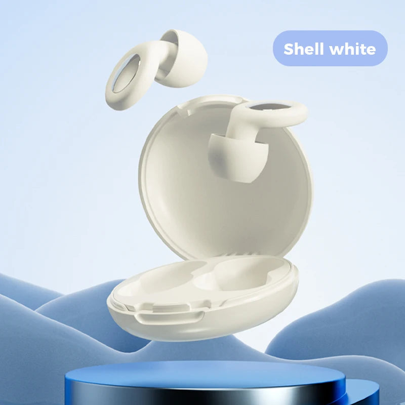 Silicone reusable ear plugs for sleeping