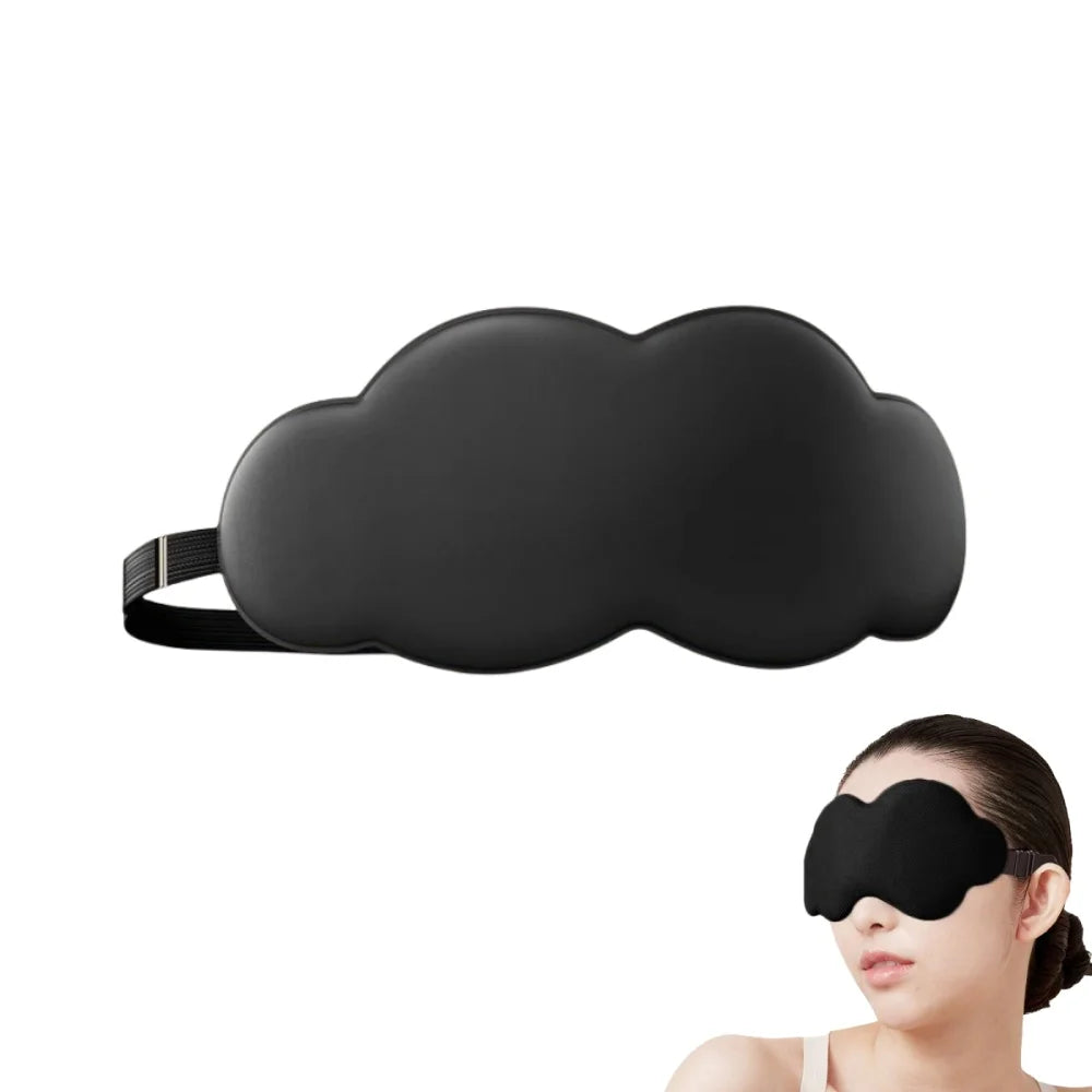 Contoured sleep mask 100% light blocking
