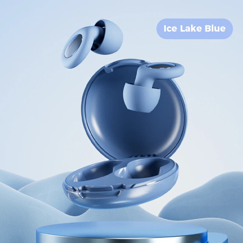Silicone reusable ear plugs for sleeping