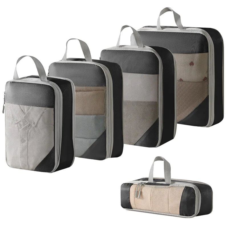 Compression organizer packing cubes - 6pc