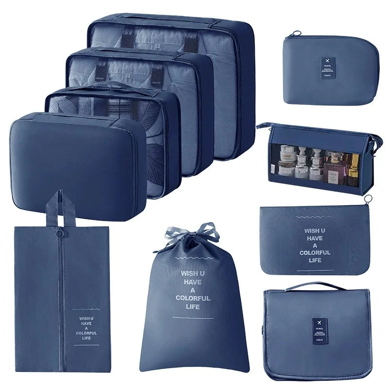 Travel set storage bags