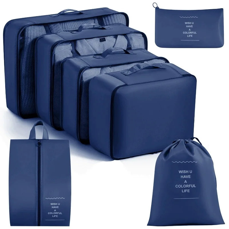 Travel set storage bags