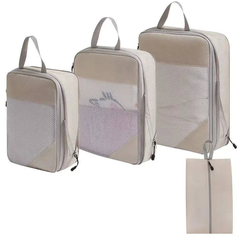 Compression organizer packing cubes - 6pc