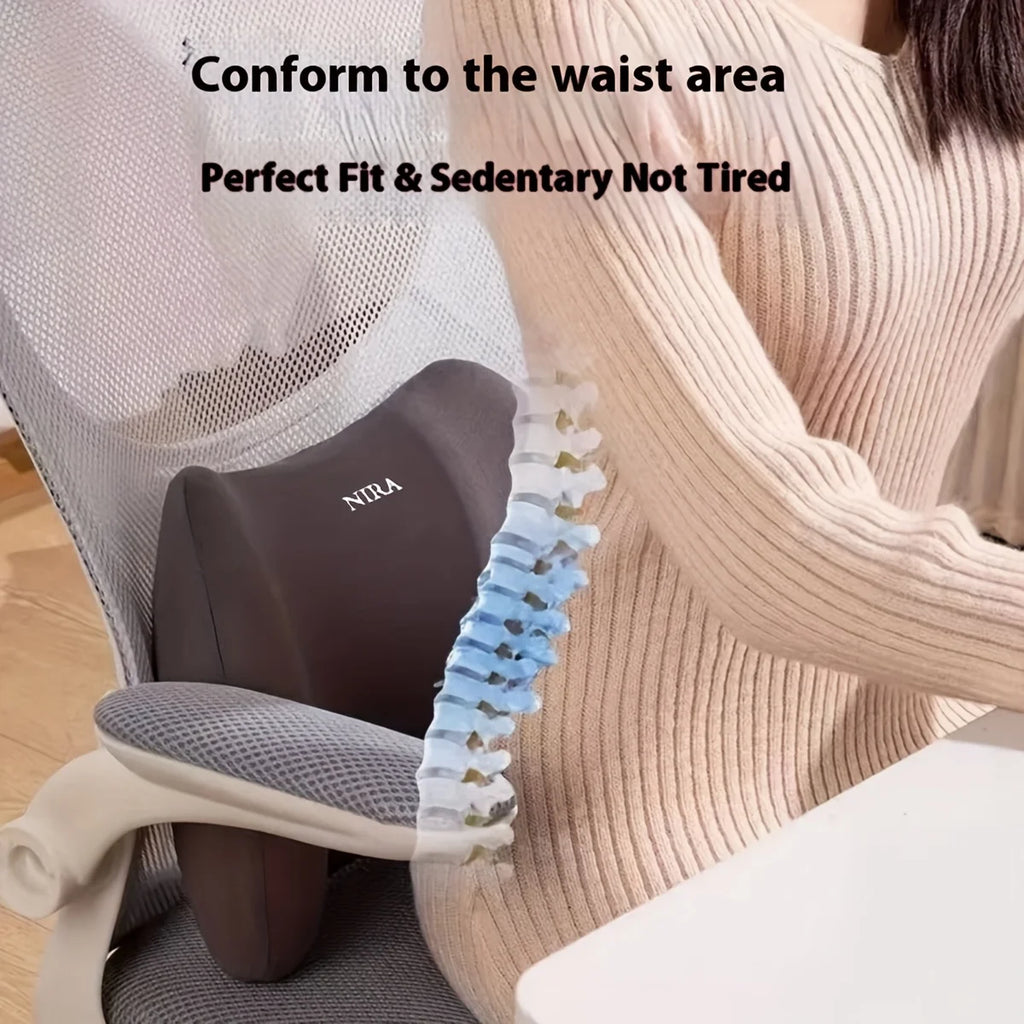 Support cushion for plane, car, and any seating