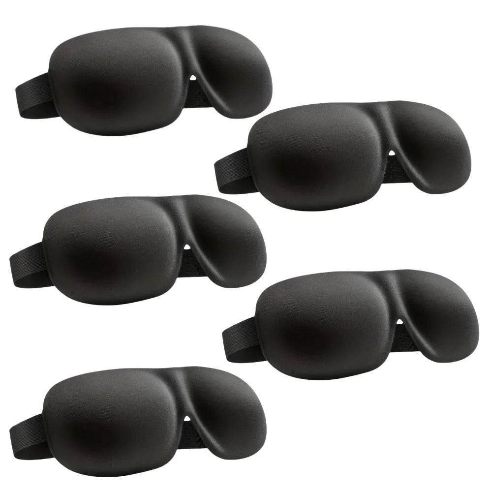 Contoured sleep mask 100% light blocking