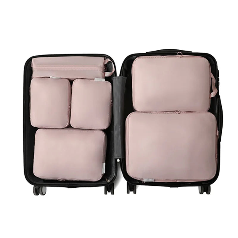 Travel compression packing cubes - 6pc
