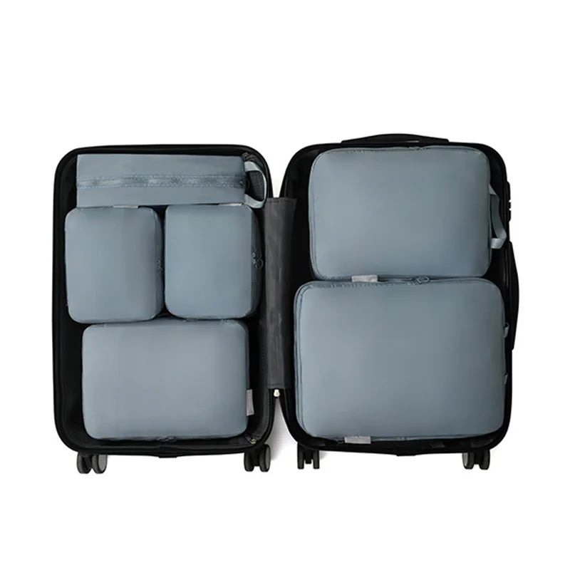 Travel compression packing cubes - 6pc