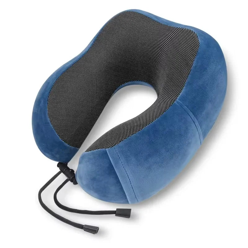 Memory foam U-shaped neck pillow