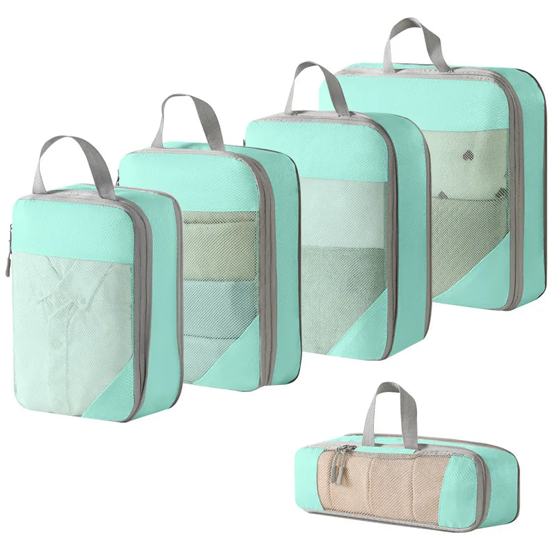 Compression organizer packing cubes - 6pc