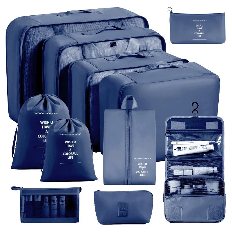 Travel set storage bags