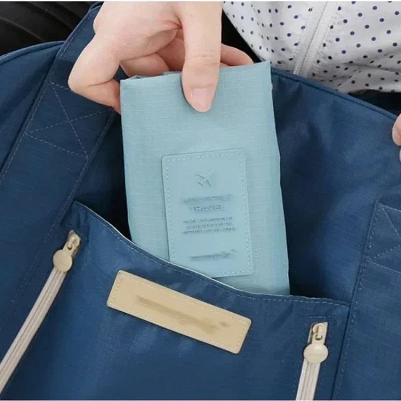 Portable folding shoe bag for travel - 1pc