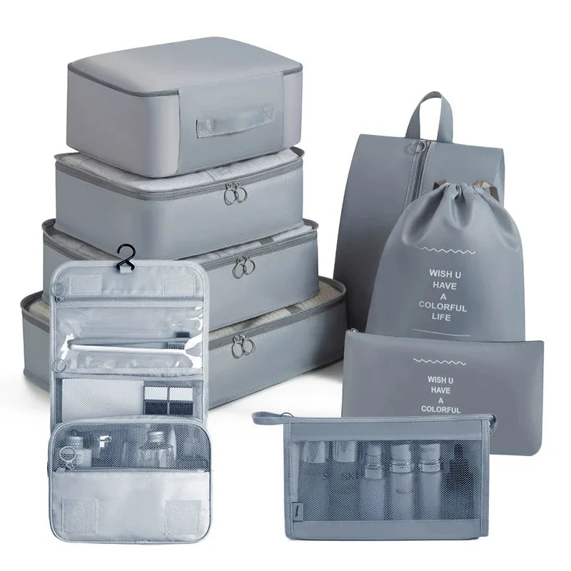 Travel set storage bags