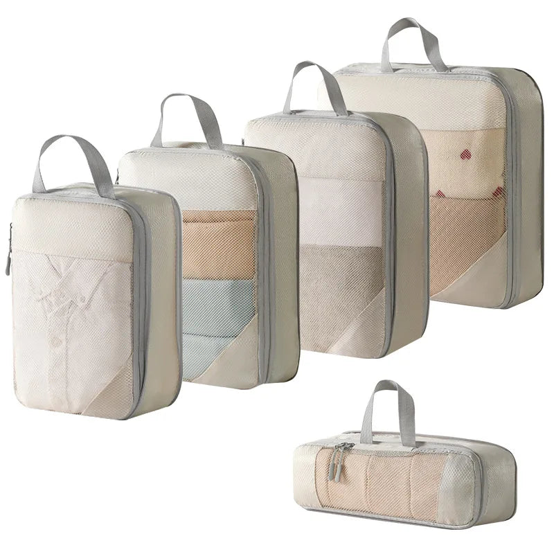 Compression organizer packing cubes - 6pc
