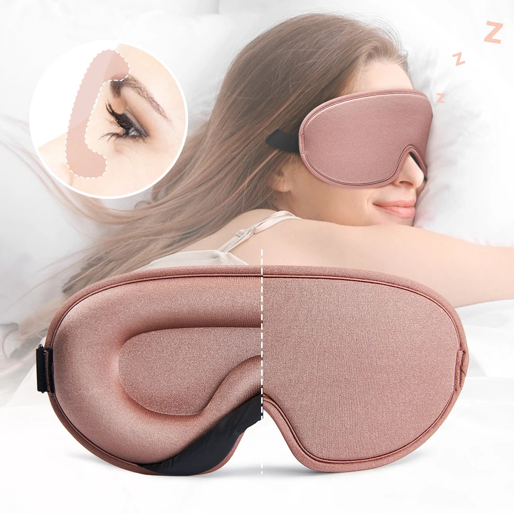 Soft silk eye mask for sleeping