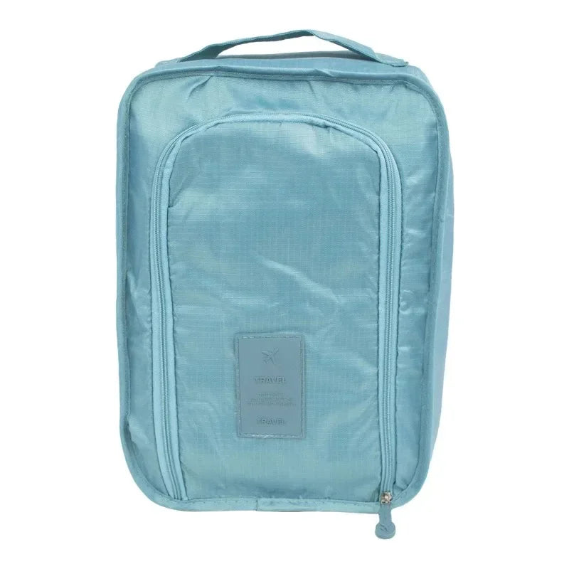 Portable folding shoe bag for travel - 1pc