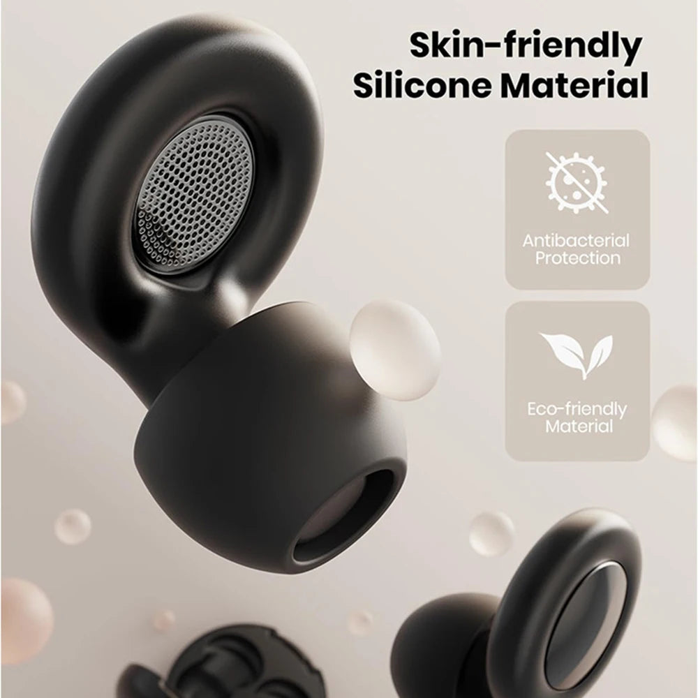 Silicone reusable ear plugs for sleeping