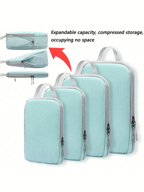 Compression organizer packing bags - 4pc