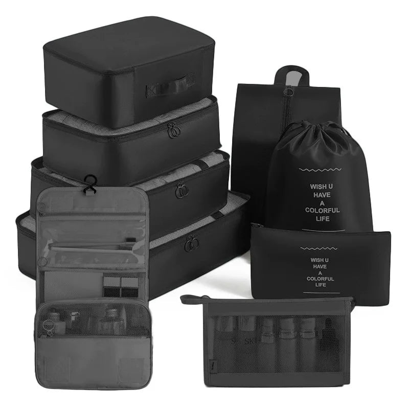 Travel set storage bags