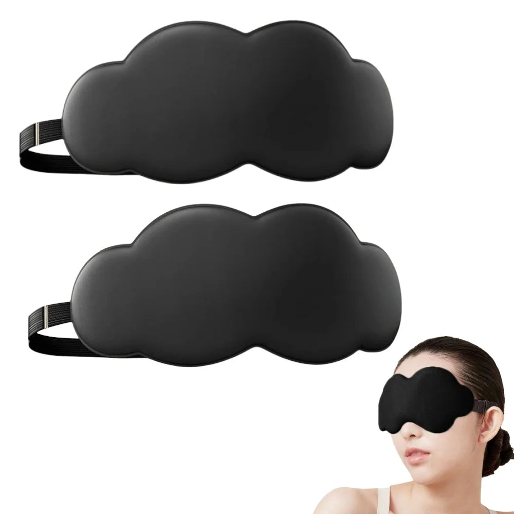 Contoured sleep mask 100% light blocking