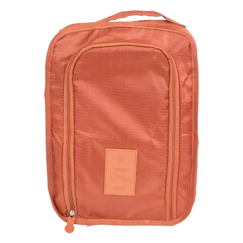 Portable folding shoe bag for travel - 1pc