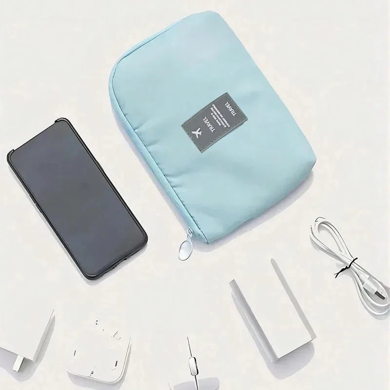 Travel cable storage bags