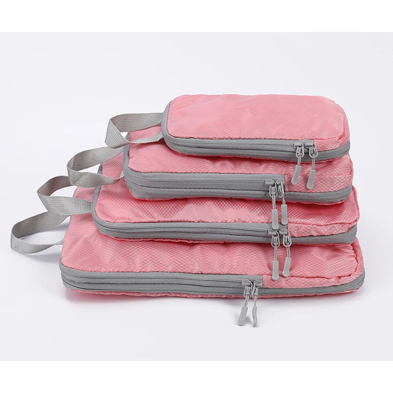 Compression organizer packing bags - 4pc