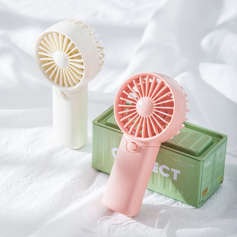 Portable mini cool-down fan