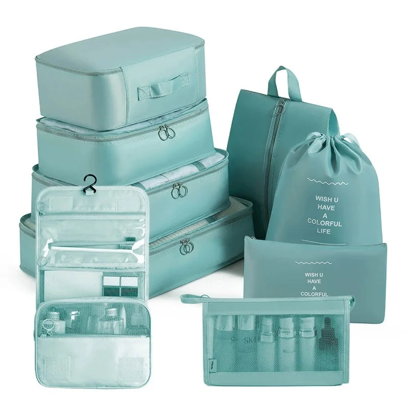 Travel set storage bags