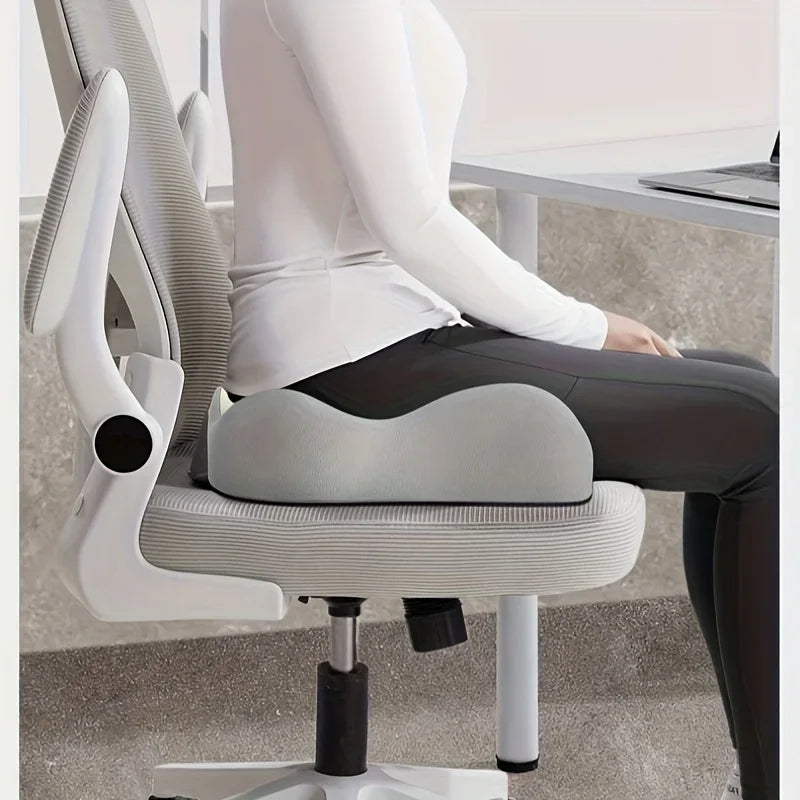 Seat cushion support pillow