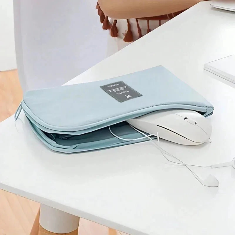 Travel cable storage bags