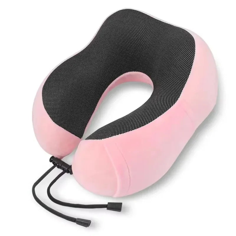 Memory foam U-shaped neck pillow